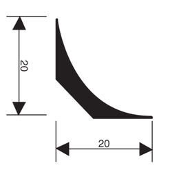 Tarkett PVC Cove Formers